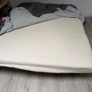 Divano letto grigio Ikea