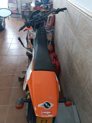 Derbi Senda Xtreme Naranja/Blanca