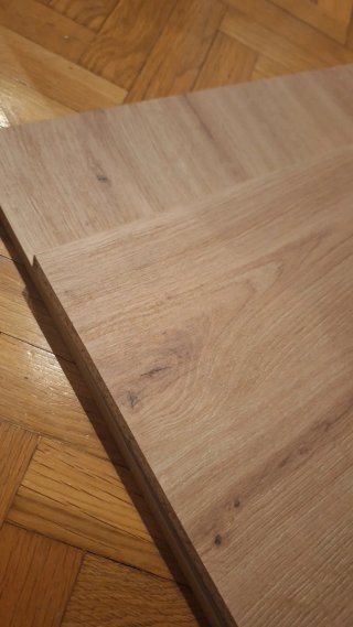 2 Baldas Madera Roble Finsa 60 x 59,7 x 1,6
