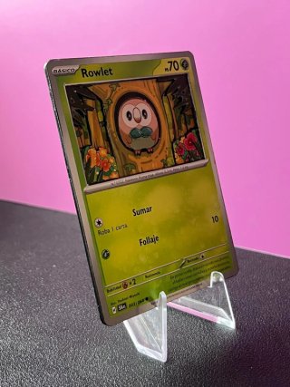 Carta Pokémon 3D Rowlet PS 70