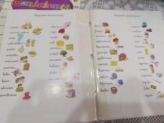 Lote 3 libros infantiles con pictogramas