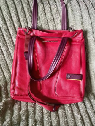 Borsa The Bridge My Farer Pelle Rossa
