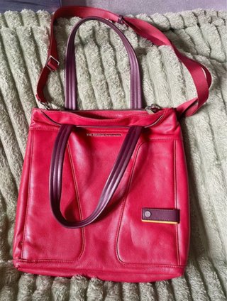 Borsa The Bridge My Farer Pelle Rossa