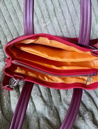 Borsa The Bridge My Farer Pelle Rossa