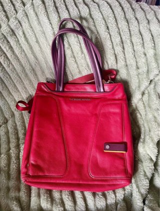 Borsa The Bridge My Farer Pelle Rossa