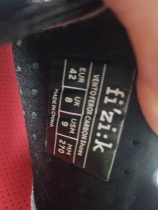 Zapatillas Fizik Vento Ferox Talla 42