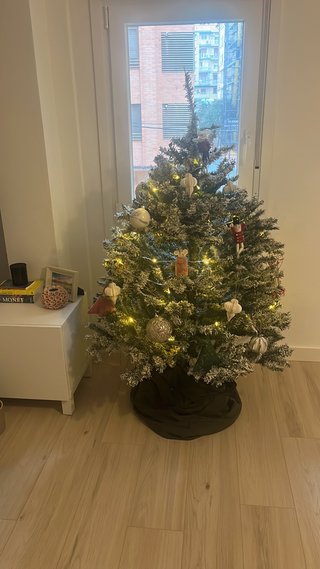 Árbol de Navidad Nevado 150cm El Corte Inglés