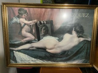 Lámina Velázquez La Venus del Espejo
