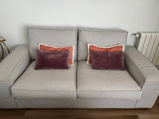 Sofá 2 plazas Ikea gris