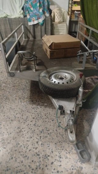 Remolque para motos.