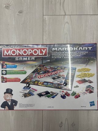 Monopoly Gamer Mario Kart Juego de Mesa