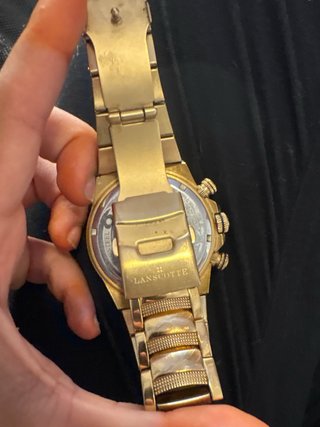 Reloj Lanscotte Dorado y Negro