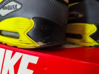 Nike Air Max 90 Beige/Negro/Gris/Amarillo