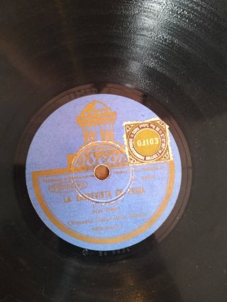 Disco de pizarra antiguos. Varios títulos.