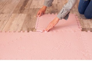 Alfombra Lubabymats Rosa Infantil