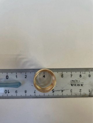 Lotto anelli dorati