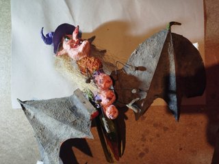 Lote marionetas papel maché