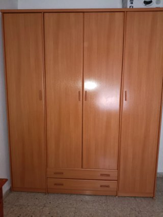 Armario 4 puertas madera
