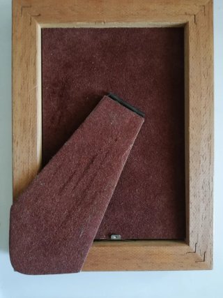 Portafoto in legno con cornice decorata