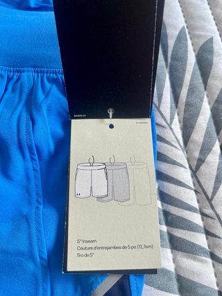 Pantalón corto Under Armour azul