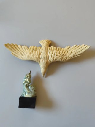 Scultura Gabbiano A. Santini anni '60