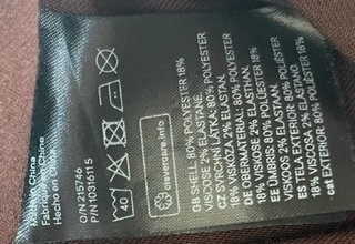 Minigonna plissettata marrone DIVIDED H&M