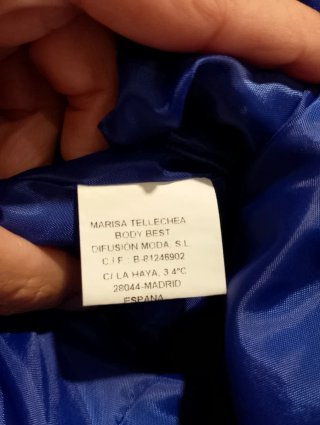 Vestido fiesta azul tipo Marilyn
