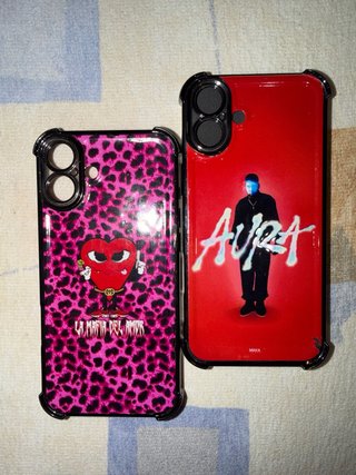Lote 2 fundas iPhone 16 Plus