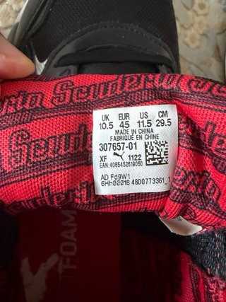 Puma Ferrari x Ray Speed Zapatillas Negras