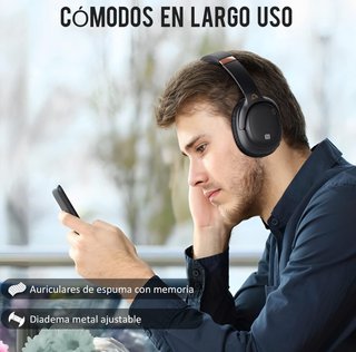 Ankbit E600Pro - Auriculares Bluetooth Apt-X ANC