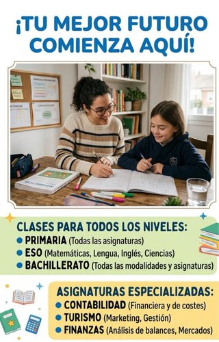 Se dan clases particulares presenciales y online