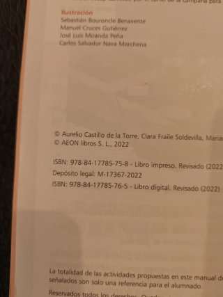 Biología y geología, 3.o ESO