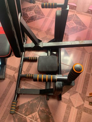 Banco de pesas y abdominales DOMYOS