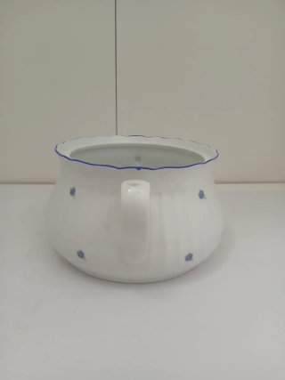 Sopera SANTA CLARA Cerámica Flores Azul 640513926