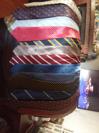 Lote Corbatas Seda Massimo Dutti Zara
