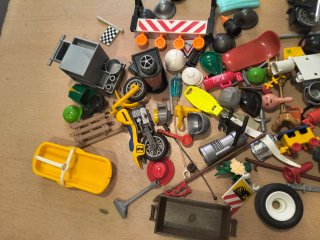 Lote Playmobil: Accesorios variados