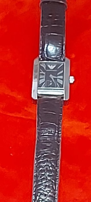 Orologio Emporio Armani donna quadrante nero