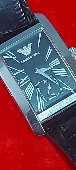 Orologio Emporio Armani donna quadrante nero