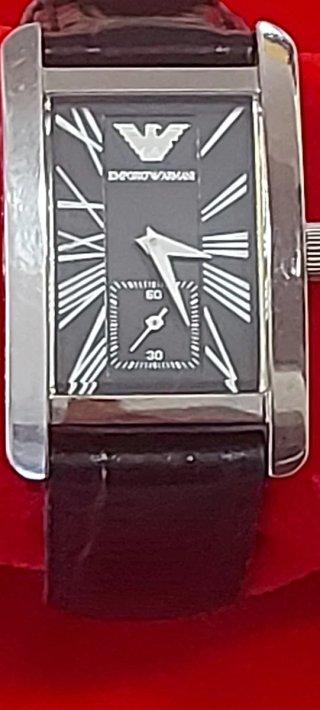 Orologio Emporio Armani donna quadrante nero