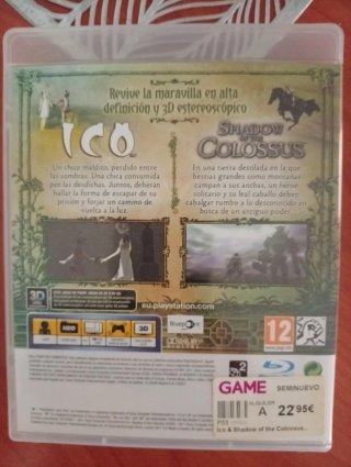 PS3 ICO & Shadow of the Colossus Classics HD
