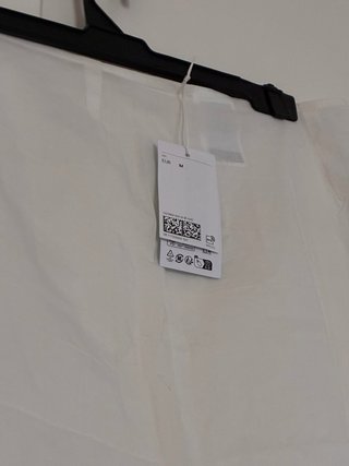 Pareo blanco bordado nuevo