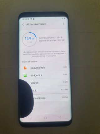 Samsung Galaxy S8 Negro/Morado