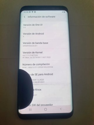 Samsung Galaxy S8 Negro/Morado