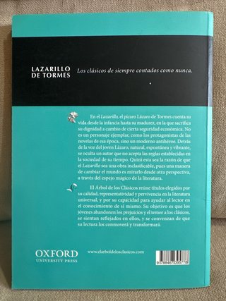 Libro secundaria (ESO): El lazarillo de Tormes