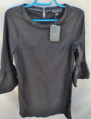 Cortefiel Vestido Animal Print Talla M