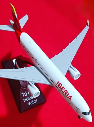 Maqueta Iberia A350 Airbus Tú eres nuestro valor
