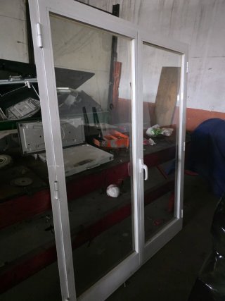 Balconera aluminio 2 hojas