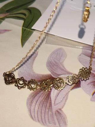 Collana 7 Chakra Meditazione Reiki Yoga Energia