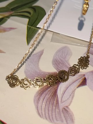 Collana 7 Chakra Meditazione Reiki Yoga Energia