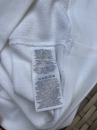 Sudadera Nike clásica blanca